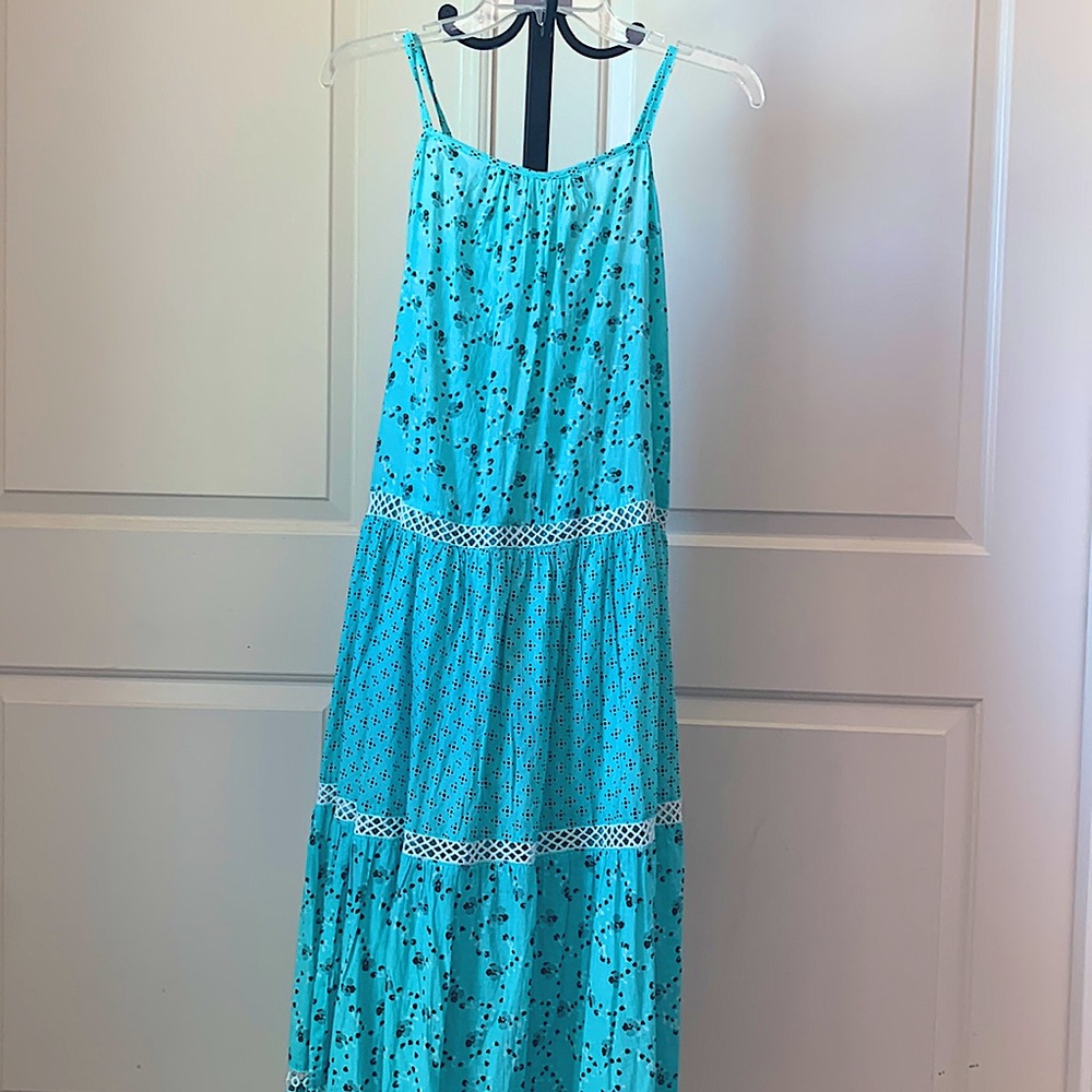 Debbie Katz Maxi Dress, worn once beautiful maxi dress with lining 100% cotton